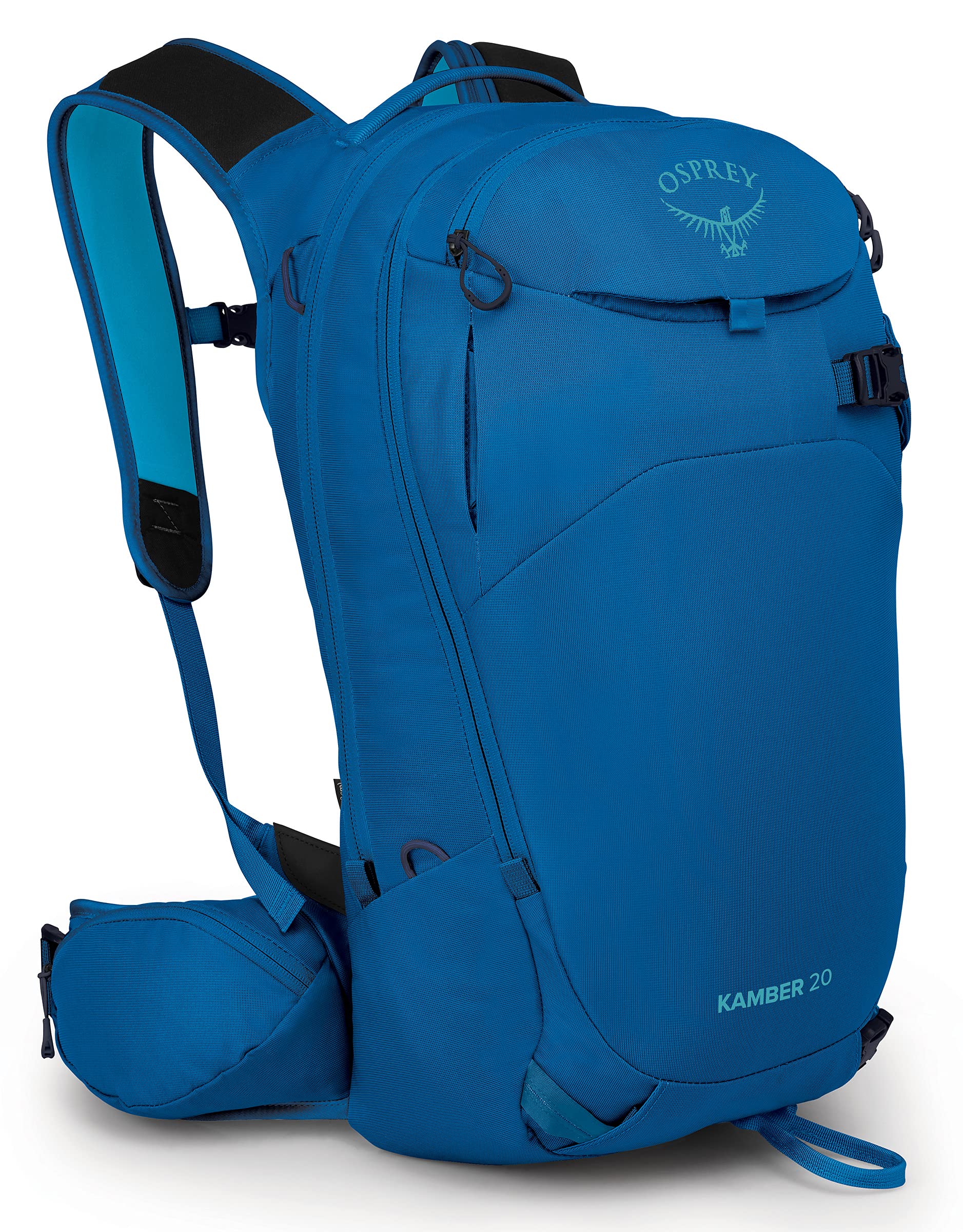 Osprey Kamber 20L Men's Backcountry Ski and Snowboard Backpack, Alpine Blue