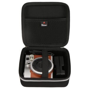 mchoi travel storage case compatible with fujifilm instax mini 90 instant film camera,case only