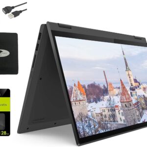 Lenovo 2021 IdeaPad Flex 5 14" Convertible Laptop, 14-inch FHD 2-in-1 Touch-Screen Display, AMD Ryzen 3 4300U(Beat i5-8265U), 4GB RAM, 256GB NVMe SSD, Windows 10 S w/GM Bundle