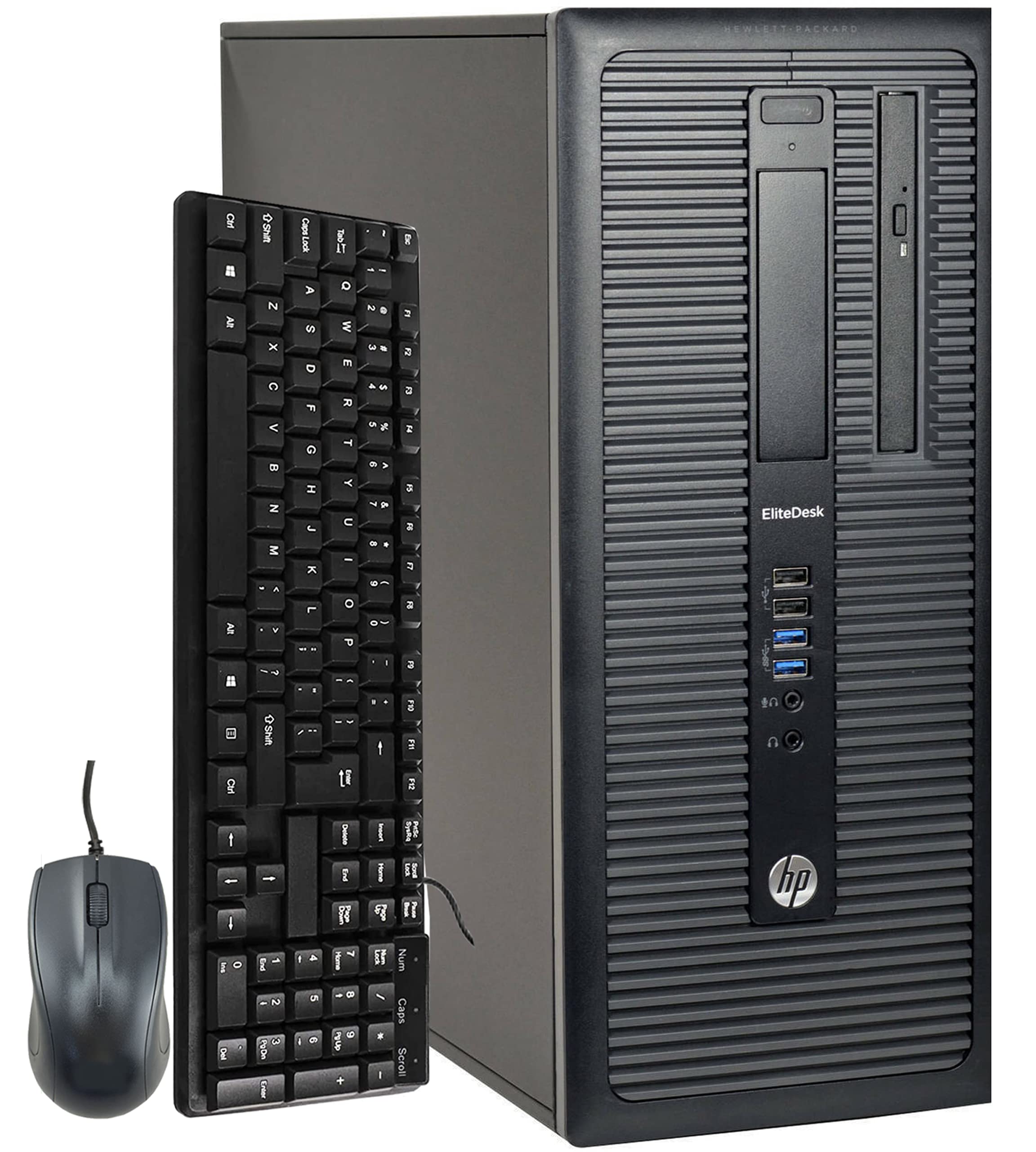 Hp EliteDesk 800 G1 Tower Computer Desktop PC, Intel Core i7 3.4GHz Processor, 16GB Ram, 512GB M.2 SSD, WiFi & Bluetooth, HDMI, Nvidia GeForce GT 1030 DDR5 2GB, Windows 10 Pro (Renewed)