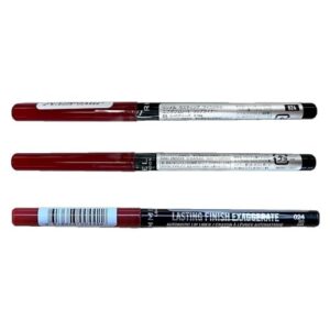 Rimmel Lasting Finish Exaggerate Automatic Lip Liner - Rich, Smooth Formula for Long Lasting Lip Looks - 024 Red Diva, .01oz