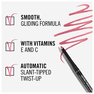 Rimmel Lasting Finish Exaggerate Automatic Lip Liner - Rich, Smooth Formula for Long Lasting Lip Looks - 63 Eastend Pink, .01oz