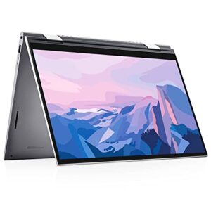 dell 2021 newest inspiron 5410 2-in-1 touch-screen laptop, 14" full hd, intel core i7-1165g7 evo, 16gb ram, 512gb pcie ssd, hdmi, webcam, fp reader, wifi-6, backlit kb, win 10 home, silver