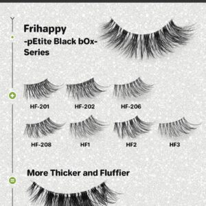 Eyelashes Lashes False Eyelashes Natural Eyelashes Wispy Lashes Mink Lashes False Eyelashes Natural 6 Pairs Frihappy DW6-Sexy