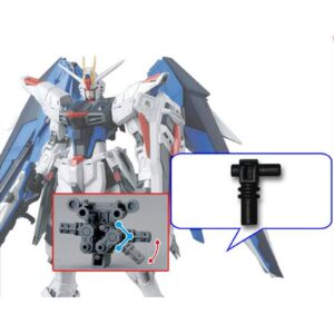 SHEAWA Replacement Metal Parts J4 for Freedom ver2.0 Justice Providence MG 1/100 Gundam Repair Accessories