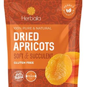 Dried Apricots No Sugar Added, 1 Pound. Dried Apricots Unsweetened, Turkish Apricots Dried Fruit, Dry Apricot Bulk, All Natural, Non-GMO.