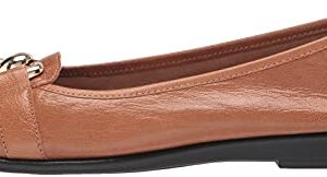 Aerosoles Women's Bristol Ballet Flat, TAN Leather, 7