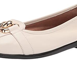 Aerosoles Women's Bristol Ballet Flat, OFF White, 5.5