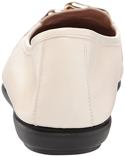 Aerosoles Women's Bristol Ballet Flat, OFF White, 5.5