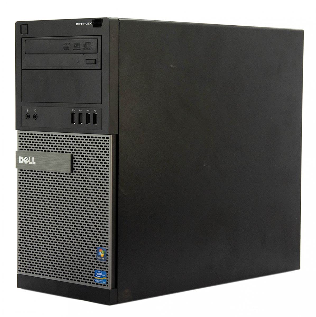 Dell OptiPlex Tower Computer Desktop PC, Intel Core i5 Processor, 8GB Ram, 128GB M.2 SSD + 1TB Hard Drive, WiFi & Bluetooth, HDMI, Nvidia GeForce GT 1030 4GB DDR4, Windows 10 (Renewed)