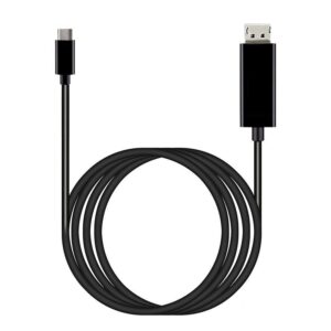 tek styz displayport kit compatible with microsoft lumia 950 dual sim to usb-c/pd to full 4k/60hz with slim 6 foot cable! (dp)
