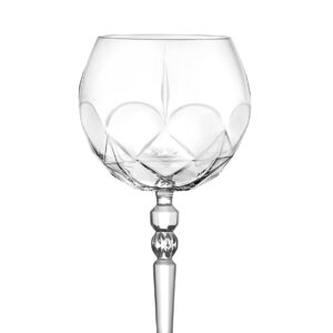 Barski Gin Tonic Glass - Wine Glass - Cocktail - Coupe - Goblet Glass - Set of 6 Crystal Glasses - Glass - Beautifully Designed Goblets - Each Glass is 19.4 oz Made in Europe