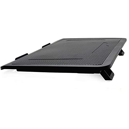 COOSKIN Laptop Cooling Pad, Laptop Cooler Portable 2 USB Ports,Notebook Cooler Cooling Pad Stand Chill Mat with Blue LED Fans,Fits 13-15 inches