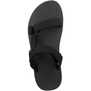 Teva Men's Ankle-Strap Sandal, Black, 10