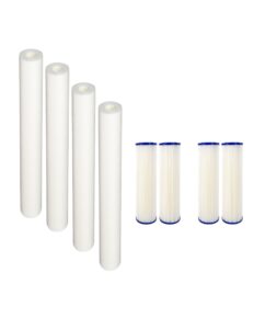 cfs complete filtration services est.2006 cfs compatible with eq-304-20 and eq-pfc.35 whole house water filters pre filters and sub micron post filters (8)