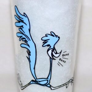 Vintage 1973 Road Runner Collectors Glass Tumbler.