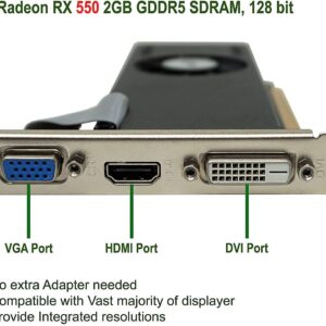 Dell OptiPlex 9020 Tower Computer Desktop PC, Intel Core i5 Processor, 8GB Ram, 120GB M.2 SSD + 2TB Hard Drive, WiFi & Bluetooth, HDMI, NVIDIA GeForce GT 1030 2GB DDR5, Windows 10 (Renewed)