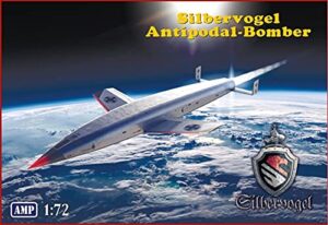 amp 72-014 - 1/72 -"silbervogel third reich sub-orbital bomber scale model kit
