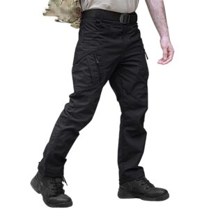 BUTERULES Tactical Pants Military Clothing Men's Outdoor Work Cargo Pants Airsoft Army Combat Trousers Dark Gray L(32)