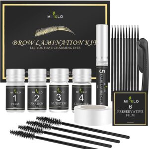 brow lamination kit,juanphea professional eyebrow perming kit,diy eyebrow lift styling kit for fuller and messy eyebrows,suitable for salon,home use
