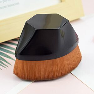 Mushroom Head Air Cushion CC Cream Natural Foundation,Phoera Powder, Bright Makeup Base Long Lasting with Makeup Sponge and Flat Top Kabuki Foundation Brush (# 02 Natural)