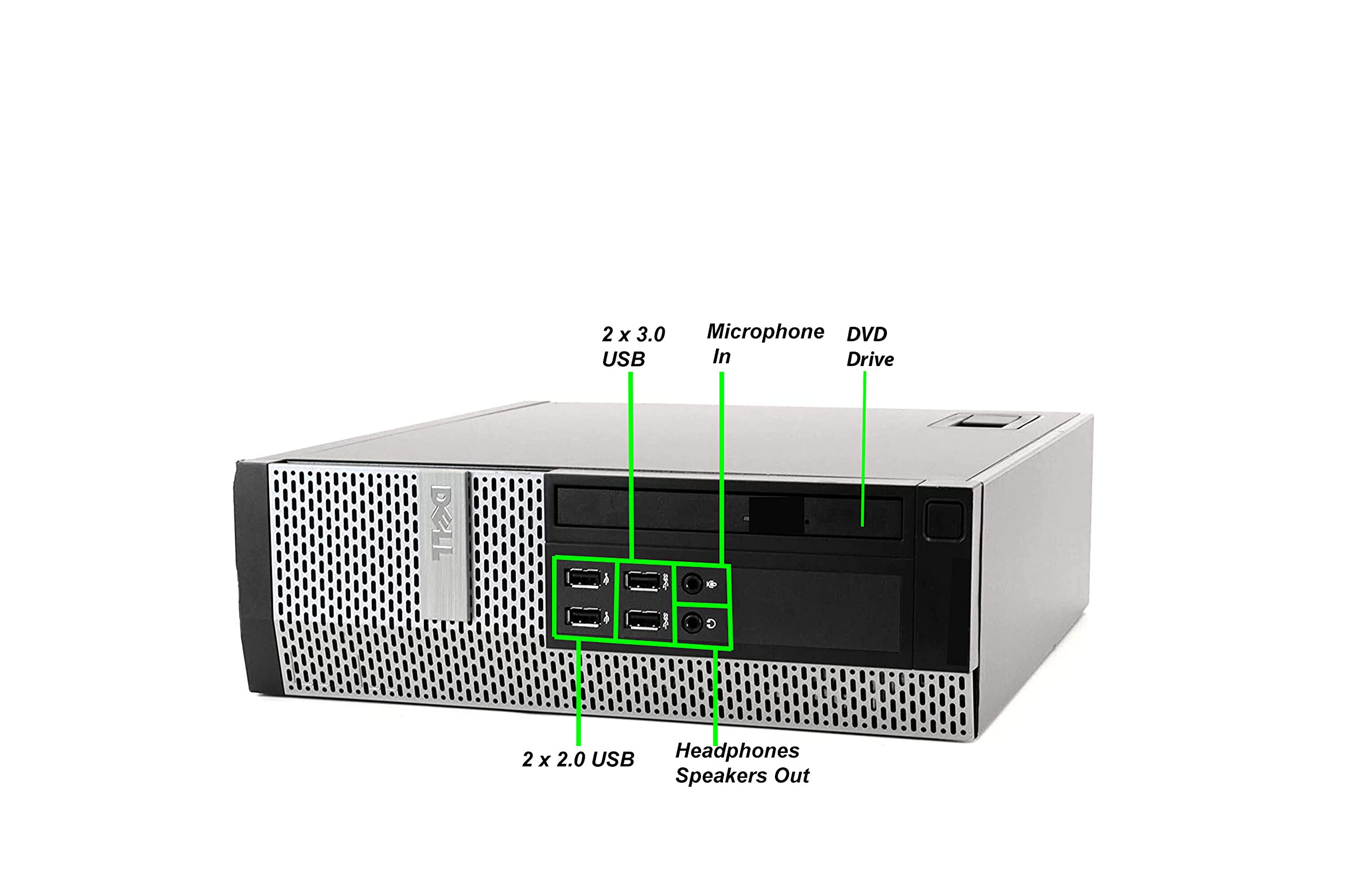 Dell OptiPlex 7020 SFF Computer Desktop PC, Intel Core i7 Processor, 16GB Ram, 1TB SSD, WiFi, HDMI, NVIDIA GT 1030 2GB GDDR5, Windows 10 (Renewed)