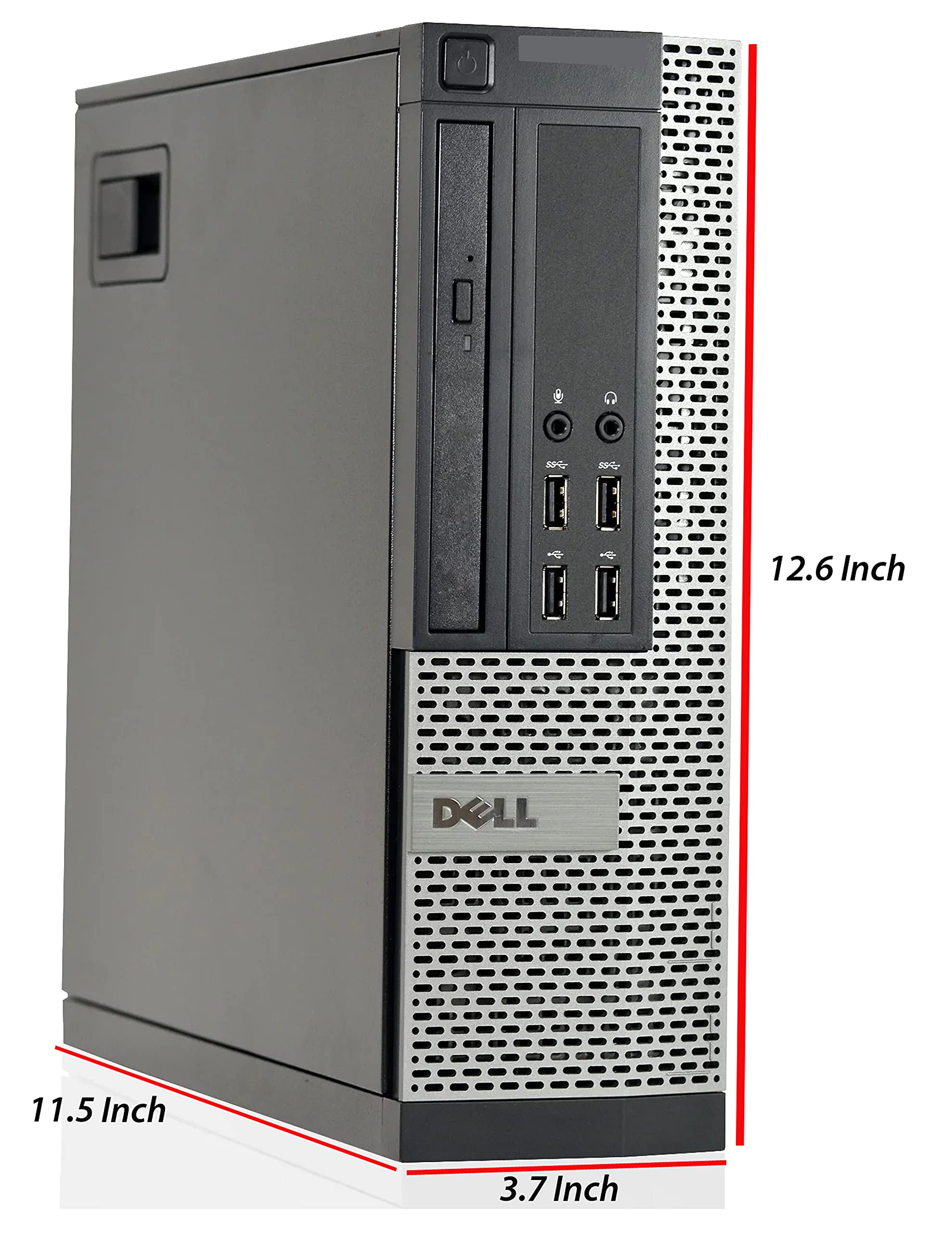 Dell OptiPlex 7020 SFF Computer Desktop PC, Intel Core i7 Processor, 16GB Ram, 1TB SSD, WiFi, HDMI, NVIDIA GT 1030 2GB GDDR5, Windows 10 (Renewed)