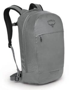 osprey transporter panel loader commuter backpack, smoke grey