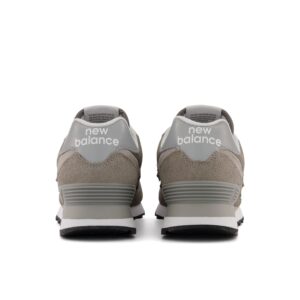 New Balance womens 574 V3 Sneaker, Grey/White, 11.5 Wide US