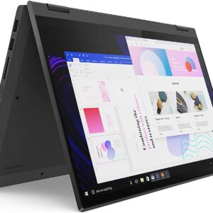 Lenovo Latest Flex 5 14" FHD 2in1 Touch Screen Laptop, AMD Ryzen 5 5500U(>i7-10710U), AMD Radeon Graphics, USB-C, WiFi 6, Fingerprint, Backlit KB, Webcam, HDMI, Win 10 H (16GB RAM | 512GB PCIe SSD)