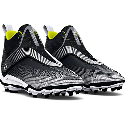 Under Armour Men's Highlight Hammer MC, Black (001)/White, 8.5 Medium US