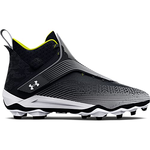 Under Armour Men's Highlight Hammer MC, Black (001)/White, 8.5 Medium US