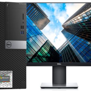 Dell Optiplex 3040 Tower Desktop PC Intel i5-6500 3.2GHz. 16GB DDR3 RAM, 512GBSSD, WiFi, with Dell 24-inch P2419HLCD Windows 10 Pro (Renewed)