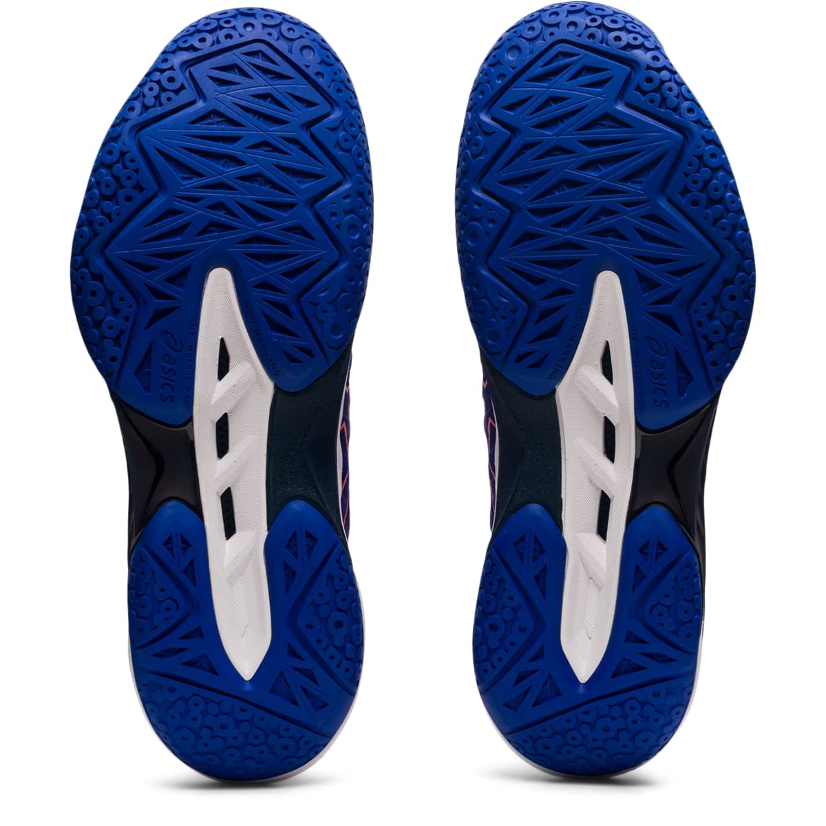 ASICS Women's Blast FlyteFoam 2 Handball Shoes, 8.5, Lapis Lazuli Blue/French Blue