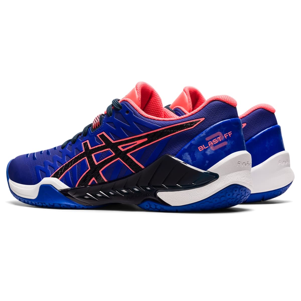 ASICS Women's Blast FlyteFoam 2 Handball Shoes, 8.5, Lapis Lazuli Blue/French Blue