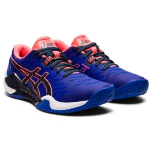 ASICS Women's Blast FlyteFoam 2 Handball Shoes, 8.5, Lapis Lazuli Blue/French Blue