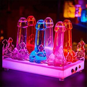 transparent creative wine glass cup beer juice high boron martini cocktail glasses surprise gift for bars, hotels, restaurants, swimming pool, night clubs, birthday party decoration funny cup.