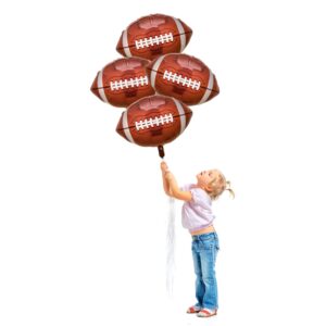 Football Balloons 12Pcs Football Party Supplies Decorations Rugby Balloons Football Decorations for Sports Theme Football Theme Birthday Party Favors Decorations