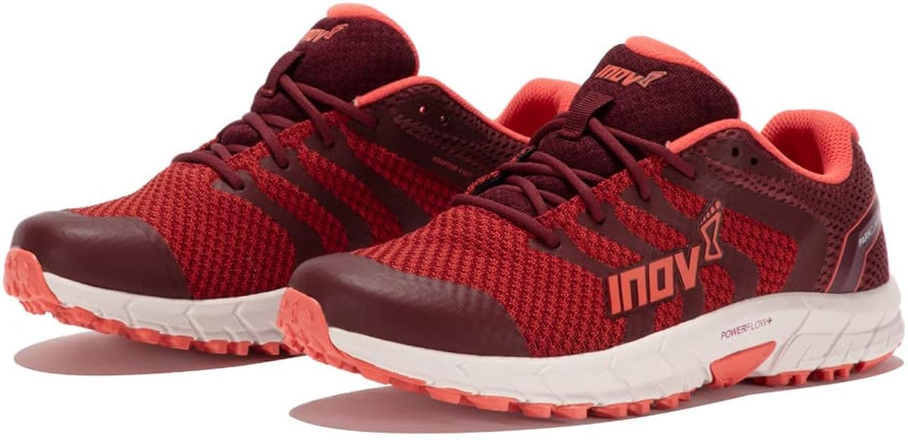 inov-8 Women's Parkclaw 260 Knit - Trail Running Shoes - Red/Burgundy - 9.5