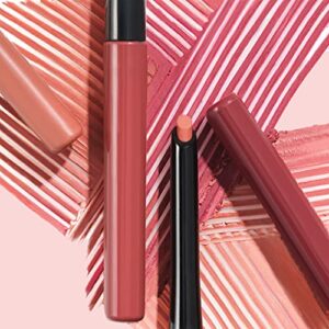 LAURA GELLER NEW YORK Modern Classic Lip Liner, Luxurious Creamy Long Lasting Lip Liner, Prevents Feathering and Fading, Happy Hazelnut