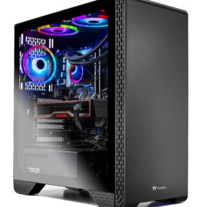 Skytech Siege 3.0 Gaming PC Desktop – Intel i9-10900K 3.7GHz, AMD 6800XT 16G GDDR6, 1TB NVMe, 16G DDR4 3000, 750W Gold PSU, 360mm AIO, AC Wi-Fi, Windows 10 Home 64-bit