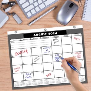 2024-2025 Academic Year 12 Months Student Calendar/Planner for 3-Ring Binder, Desk or Wall (Edition #023)