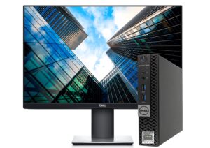 microsoft authorized isher- dell optiplex 3040 micro form factor pc intel i5-6500t 2.5ghz. 16gb ddr3 ram,256 ssd, wifi, with dell 24-inch p2419hlcd windows 10 pro (renewed)