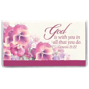 2 year planner god is with you - pocket sized calendar ideal for purses, briefcases, or backpacks – 6 ¾ inches x 3 5/8 inches, 2023-2024