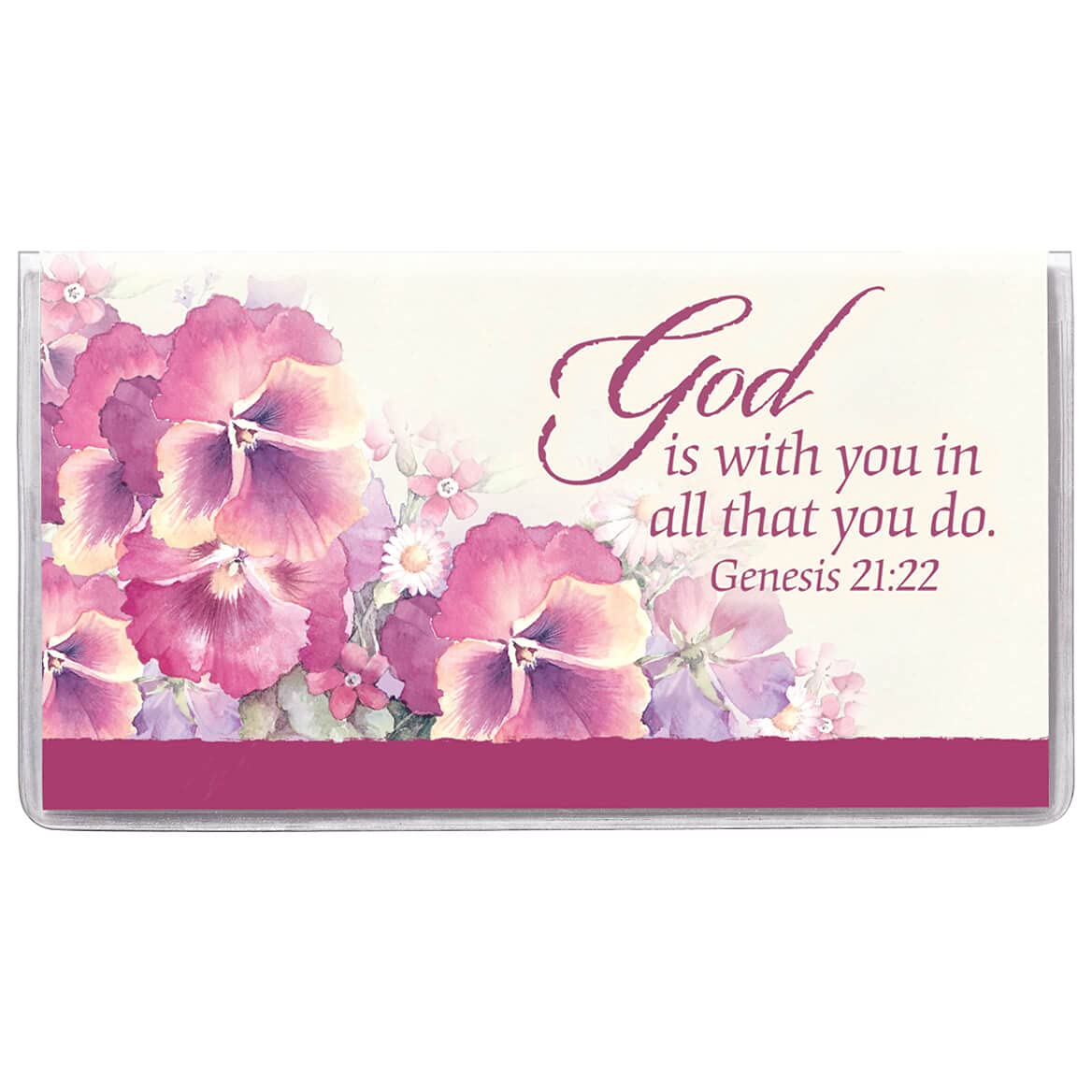 2 Year Planner God is with You - Pocket Sized Calendar Ideal for Purses, Briefcases, or Backpacks – 6 ¾ inches x 3 5/8 inches, 2023-2024