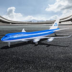 Busyflies 1:300 Scale KLM Dutch Royal Boeing 747 Airplane Models Alloy Diecast Airplane Model