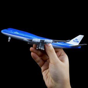 Busyflies 1:300 Scale KLM Dutch Royal Boeing 747 Airplane Models Alloy Diecast Airplane Model