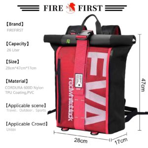 FIREFIRST Evangelion Backpacks for Men's Women's 28L Waterproof Travel Leisure Backpack