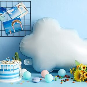 6 Pieces White Cloud Foil Balloons For Birthday Baby Shower Themed Party Birthday Party Decorations Supplies