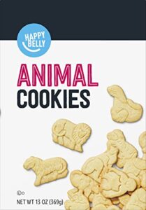 amazon brand - happy belly animal cookies, 13 ounce (pack of 1) (reformulation)